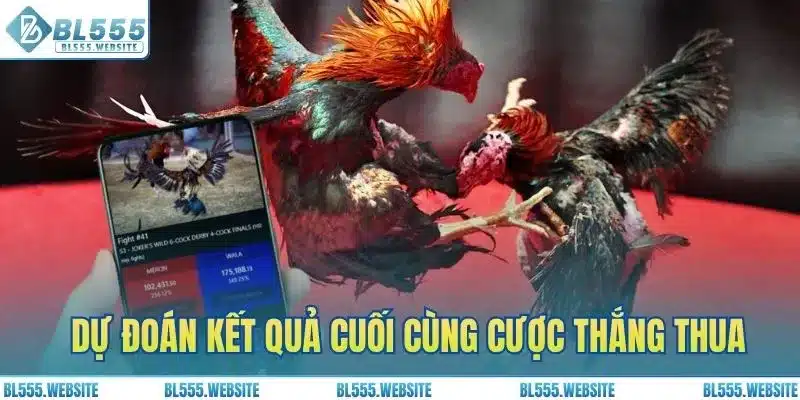 Dự đoán kết quả cuối cùng cược thắng thua trực tiếp